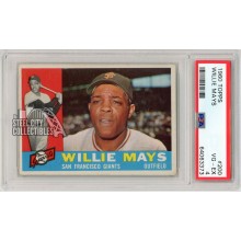 Willie Mays 1960 Topps Baseball Card #200 PSA 4 (373)