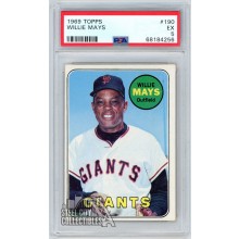 Willie Mays 1969 Topps Card #190 PSA 5 EX
