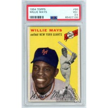 Willie Mays 1954 Topps Card #90 PSA 3.5 VG+