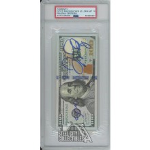 Floyd Mayweather Jr 50-0 INSC Autographed $100 Bill PSA/DNA Gem Mt 10