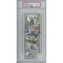 Floyd Mayweather Jr  $$ INSC Autographed $100 Bill PSA/DNA Gem Mt 10