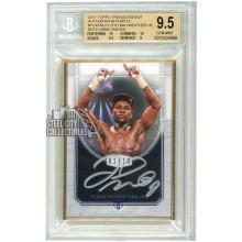 Floyd Mayweather Jr 2017 Topps Transcendent Autograph Purple 1/10 BGS 9.5 AUTO 9