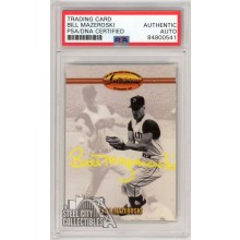 Bill Mazeroski 1993 Ted Williams Autograph Card #78 PSA/DNA (Yellow)