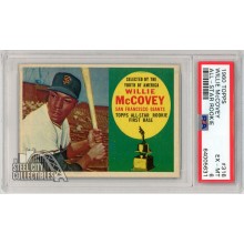 Willie McCovey 1960 Topps Baseball All-Star Rookie Card #316 PSA 6 (631)