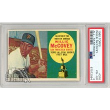 Willie McCovey 1960 Topps All Star Rookie Card #316 PSA 4 VG-EX