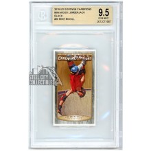 Mike McGill 2019 Upper Deck Goodwin Mini Wood Lumberjack Black #36 5/8 BGS 9.5