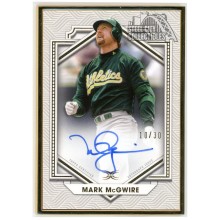 Mark McGwire 2022 Topps Definitive Collection Framed Auto Card #DCFA-MM 10/30