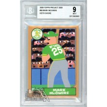 Mark McGwire 2020 Topps Project 2020 Keith Shore Card #28 BGS 9