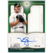 Mark McGwire 2021 Topps Definitive Collection Green Patch Auto #DARC-MM 03/10