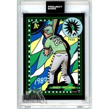 Mark McGwire Topps Project 2020 Card #17 1987 Topps By Efdot