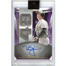 Mark McGwire 2021 Topps Luminaries Home Run Kings Purple Autograph Card #HRK-MMC 1/3