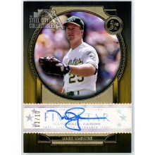 Mark McGwire 2022 Topps Five Star Gold Autograph Card #FSA-MAM 02/10