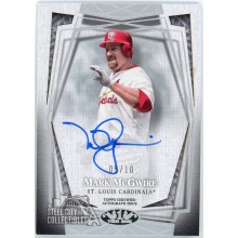Mark McGwire 2022 Topps Tier One Next Level Autograph Card #NLA-MM 05/10