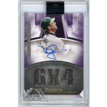 Mark McGwire 2021 Topps Luminaries Hit Kings Purple Autograph Card #HK-MMC 1/3