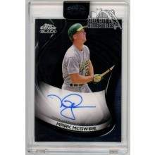 Mark McGwire 2022 Topps Chrome Black Autograph Card #CBA-MM
