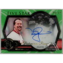 Mark McGwire 2021 Topps Five Star Pentamerous Penmanship Green Auto Card 06/10