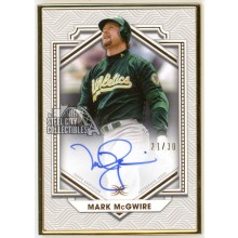 Mark McGwire 2022 Topps Definitive Framed Autograph Card #DCFA-MM 21/30
