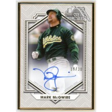 Mark McGwire 2022 Topps Definitive Collection Framed Auto Card #DCFA-MM 19/30