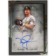 Mark McGwire 2022 Topps Diamond Icons Autograph Card #AC-MMC 4/10