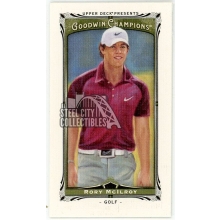 Rory McIlroy 2013 Upper Deck Goodwin Champions Canvas Mini Rookie Card #2