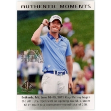 Rory McIlroy 2013 Upper Deck SP Authentic Moments Card #53