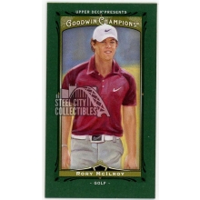 Rory McIlroy 2013 Upper Deck Goodwin Champions Lady Luck Green Mini Rookie Card #2