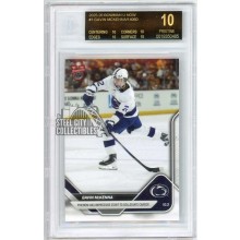 Gavin McKenna 2025-26 Bowman University Now RC Card BGS 10 Pristine Black Label