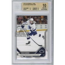 Gavin McKenna 2025-26 Bowman University Now Rookie Card #1 BGS 10 Pristine