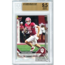 Fernando Mendoza 2025 Bowman University Now Rookie Card #67 BGS 9.5 Gem Mint