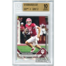 Fernando Mendoza 2025 Bowman University Now Rookie Card #67 BGS 10 Pristine
