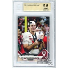 Fernando Mendoza 2025 Bowman University Now Rookie Card #58 BGS 9.5 Gem Mint