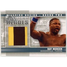 Ray Mercer 2011 ITG Ringside Boxing Hometown Heroes Silver Robe Patch Card #HH-17
