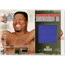 Ray Mercer 2011 ITG Ringside Boxing Silver Trunks Card #AM-38 (Flat Blue)