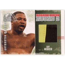 Ray Mercer 2011 ITG Ringside Boxing Silver Robe Card #AM-39 (Black & Yellow)