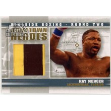 Ray Mercer 2011 ITG Ringside Boxing Hometown Heroes Gold Robe Patch Card #HH-17 /10