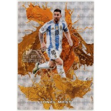 Lionel Messi 2024 Panini Black Friday Splash of Color Card #LM 19/25