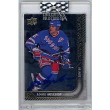 Mark Messier 2019-20 Upper Deck Buybacks Shining Stars Autograph Card 04/11