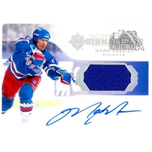 Mark Messier 2019-20 Upper Deck Ultimate Patch Autograph Card #UMS-MM 06/25