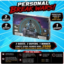 *Personal Break Wars* 2025 Upper Deck Skybox Metal Universe Batman Hobby Box #1 -- Mikey