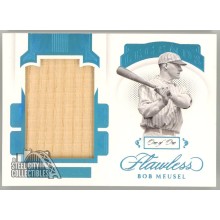 Bob Meusel 2021 Panini Flawless Legends Platinum Relic Card #LJM-BM 1/1