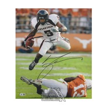 Michael Crabtree Autographed Texas Tech 16x20 Football Photo - BAS
