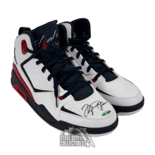 Michael Jordan Autographed Air Jordan Flight SC-2 Olympic Basketball Shoes - JSA LOA