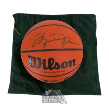 Michael Jordan Autographed Wilson Jet Basketball - JSA LOA YY57614 (Cracks)