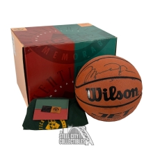 Michael Jordan Autographed Wilson Jet Basketball - JSA LOA YY57621 (Black Marks)
