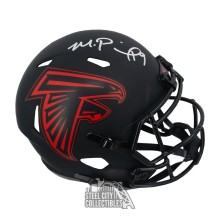 Michael Penix Jr Autographed Atlanta Eclipse Replica Full Size Football Helmet - BAS