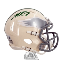 Michael Vick Autographed Philadelphia Eagles Retro Mini Football Helmet - BAS