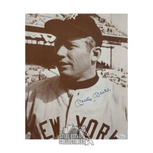Mickey Mantle Autographed New York Yankees 11x14 Baseball Photo - JSA LOA (Sepia)