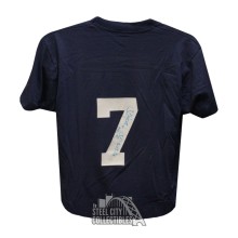 Mickey Mantle Autographed Baseball TShirt Jersey - JSA LOA