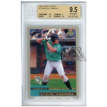Miguel Cabrera 2000 Topps Traded Rookie Card #T40 BGS 9.5 Gem Mint
