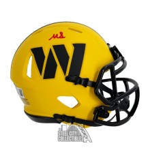 Mike Sainristil Autographed Washington Commanders RAVE Mini Football Helmet - BAS